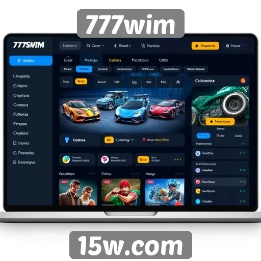 Análise da interface do usuário do 777wim